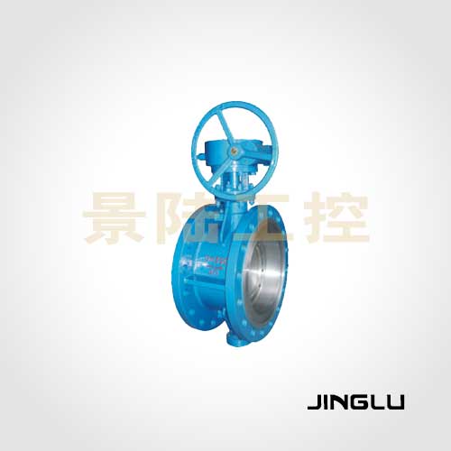 Worm gear flange butterfly valve